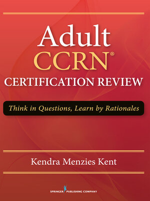 cover image of Adult CCRN Certification Review